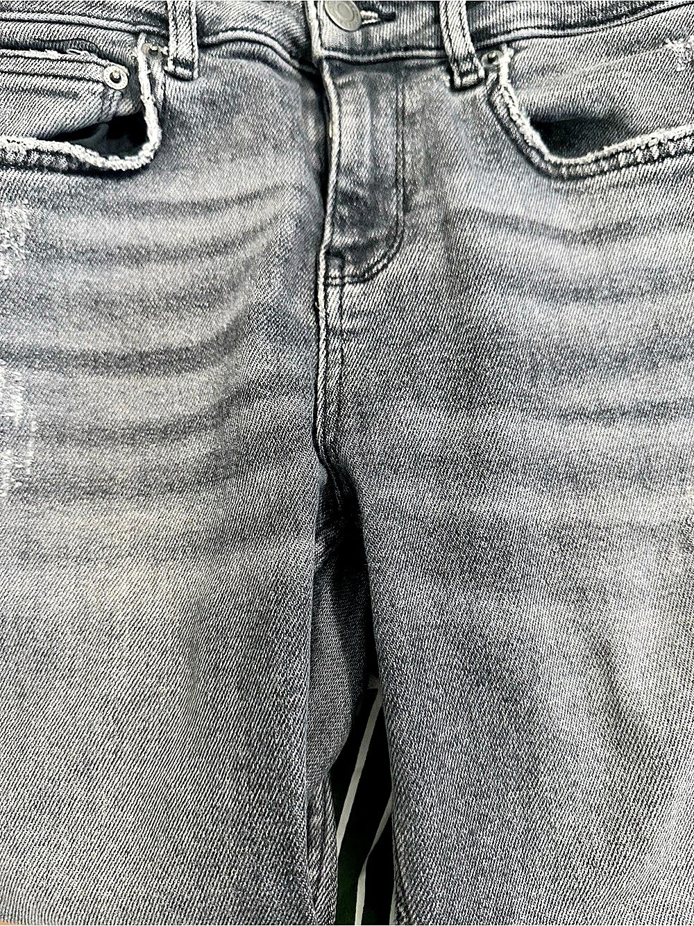 Zara Women's Skinny Jeans in Black & Gray Waist US 4 - Picture 13 of 13